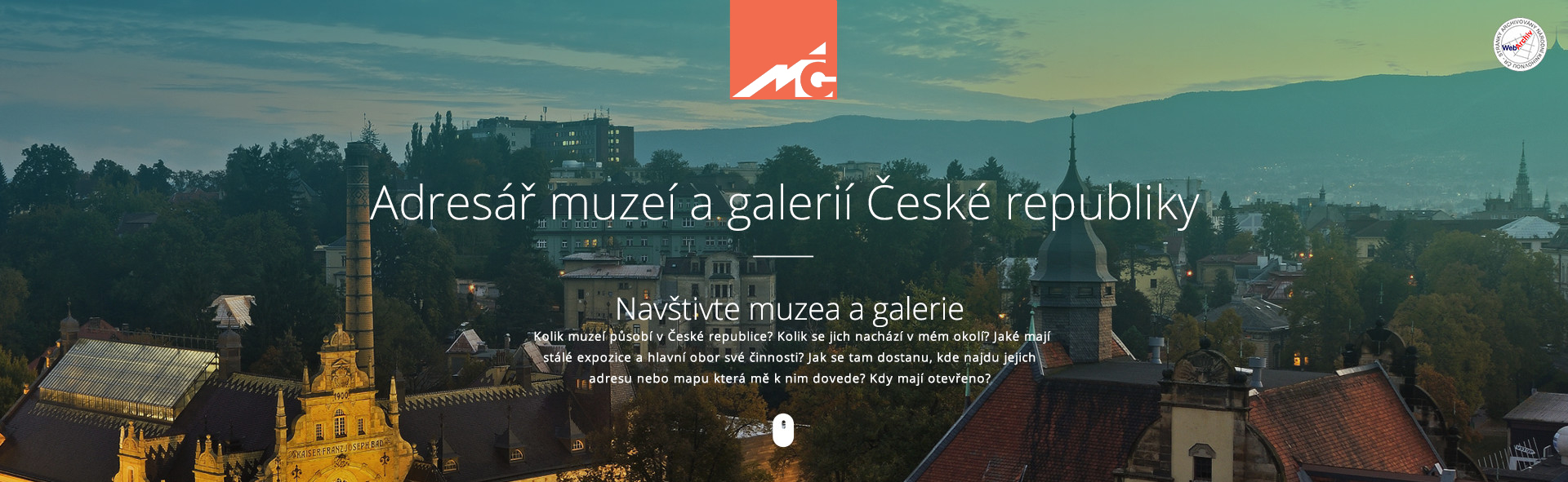 Asociace muzeí a galerií ČR - Adresář muzeí a galerií České republiky